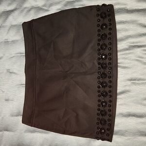 Marciano Mini skirt, Black, Size 8